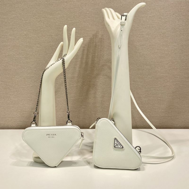 Pra*a triangle pouch